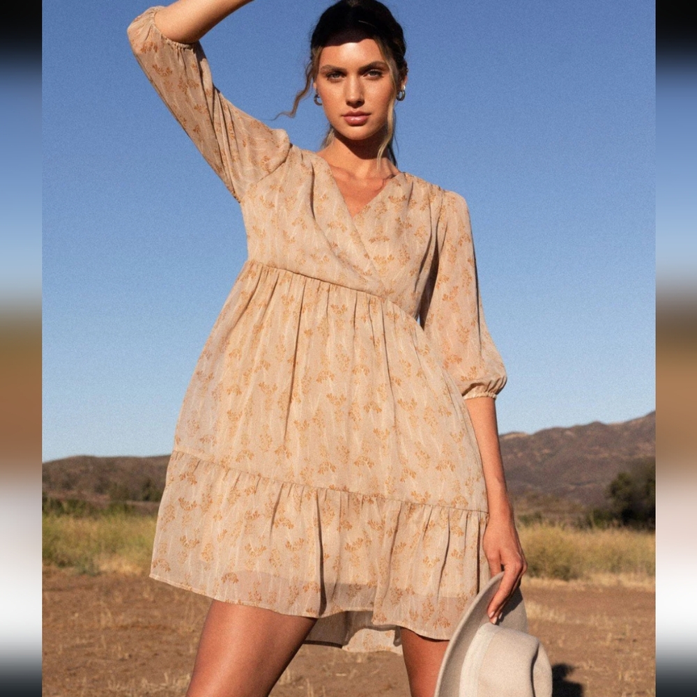 Gilli Babydoll Dress SZ.S NWT